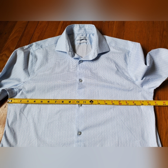 Calvin Klein men's slim fit stretch shirt - Picture 2 of 9